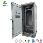 19" Outdoor Telecom Cabinet With 1500w Ac Cooling With Powder Coating